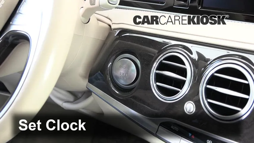 2016 Mercedes-Benz S550 4Matic 4.6L V8 Turbo Horloge